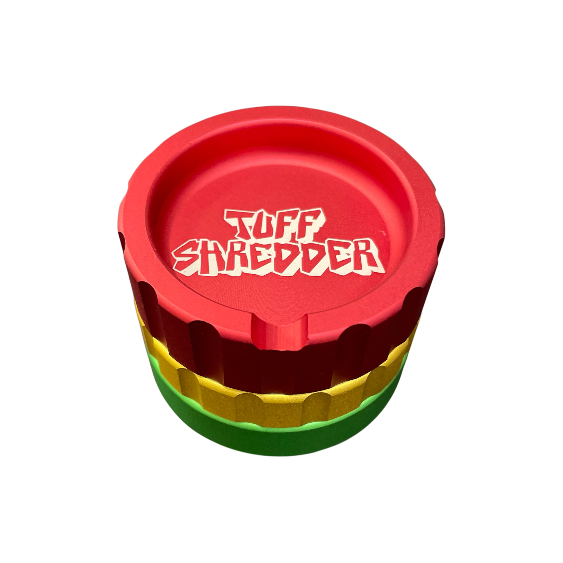 AL Tuff Shredder 60mm Ash Tray 4pc Grinder / Rasta